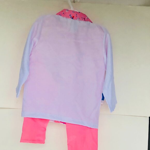 New w/Tag-Great Pretenders Pink Doctor with 6 Accessories in Garment vinyl Bag - Picture 6 of 13